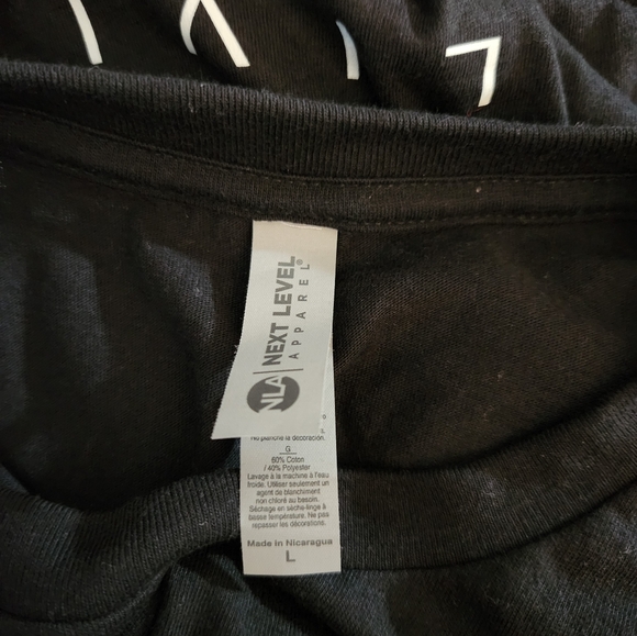 NWOT Team No Quit Unisex Fashion Cut Tee - Large - Picture 3 of 3